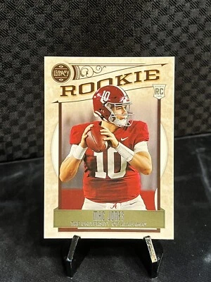 2021 MAC JONES Chronicles Draft Picks Legacy Rookie #366 Alabama / Patriots RC - Image 1 of 2
