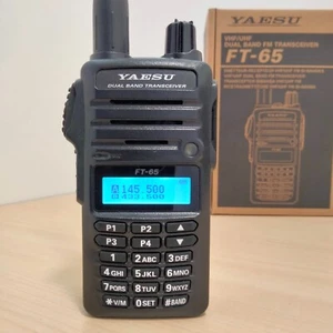Yaesu FT-65 VHF/UHF 2m/70cm Dual Band FM Handheld **widebanded** - Zdjęcie 1 z 22
