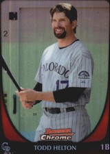 2011 (ROCKIES) Bowman Chrome Refractors #126 Todd Helton