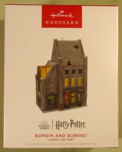 Hallmark 2022 Borgin and Burkes adorno nuevo en caja Harry Potter - Imagen 1 de 1