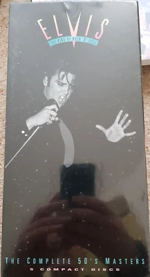 ELVIS PRESLEY "THE COMPLETE 50s MASTERS" 5CD RARE 1992 U.S LONG BOX NEW! NOT FTD - Imagem 1 de 4