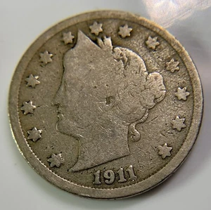 1911 5 Cent Liberty V Nickel - BUY SOME LIBERTY NOW! Liberty Rules. - Picture 1 of 4