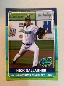 Nick Gallagher 2019 Lynchburg Hill Cats Team Card