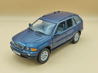 1/18 BMW X5 3.0D E53 Bleu 1999 Kyosho ref: 80439411688 - Photo 1/4
