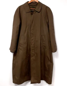 Commander Size 44" Chest Green Long Sleeved Water Resistant Coat w/ Pockets - Picture 1 of 18