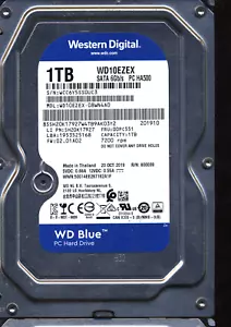 WD 1TB WD10EZEX-08WN4A0 2060-800039-001 Donor Drive - Photo 1/2
