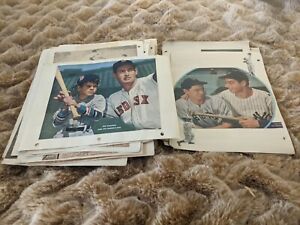 Ted Williams And Boston Red Sox Scrap Book Clippings 1946 and 1947