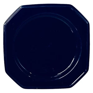 Vintage Daniel Hechter Paris marineblau CAA50 achteckiger Porzellan 10,25" Essteller - Bild 1 von 4