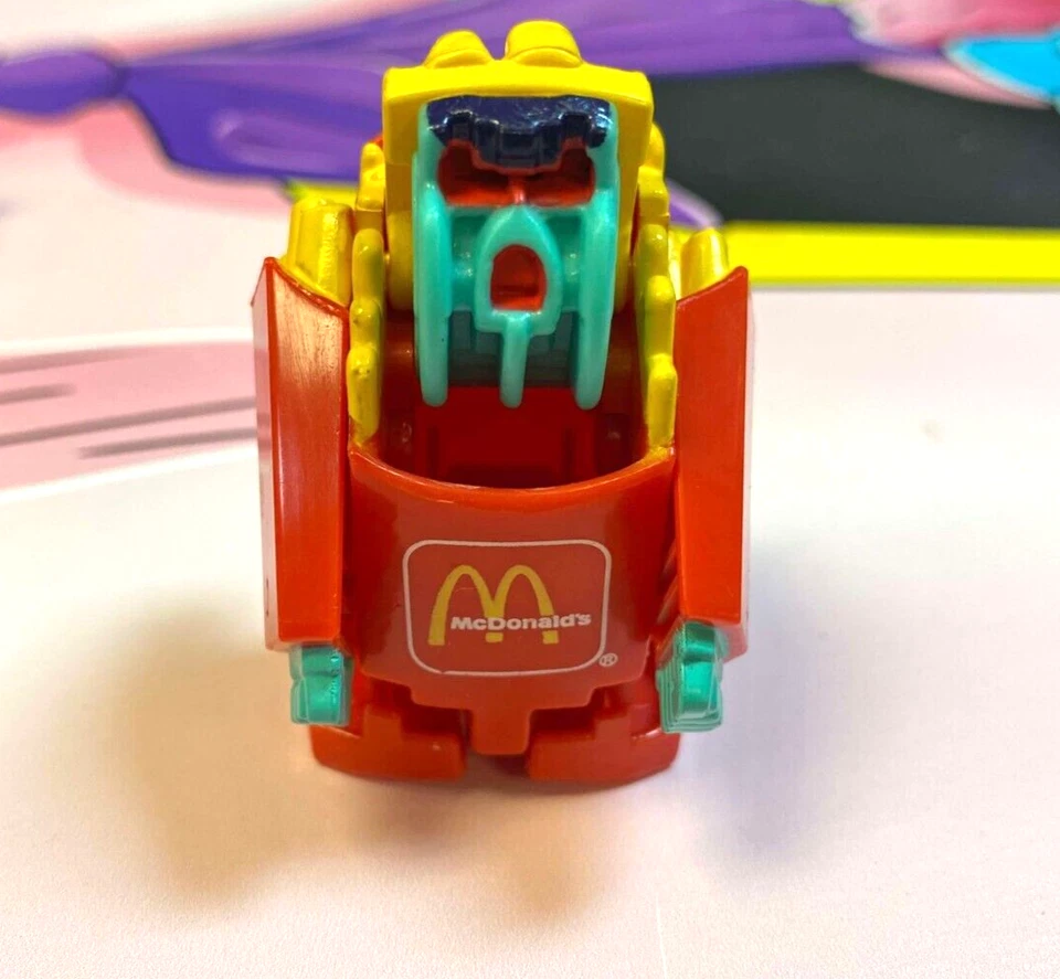 Vintage 1990s Mcdonald's Changeables Happy Meal Transformers Toys French Fries - Image 1 of 2