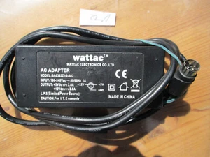 Wattac Power Supply Netzteil 12V/2A und 5V/2A JHS-Q05 12-S334 BA0362ZI-8-A01 #nt - Afbeelding 1 van 4