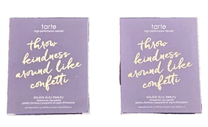 2 Tarte Cosmetics Throw Kindness Around Like Confetti Eyeshadow Palette | NIB - Picture 1 of 1