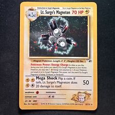 Lt Surge’s Magneton 8/132 Gym Heroes Rare Holo Pokemon Card