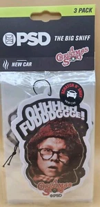 Ambientador de aire para coche PSD The Big Sniff A CHRISTMAS STORY OH FUDGE NUEVO COCHE aroma 3pk - Imagen 1 de 5