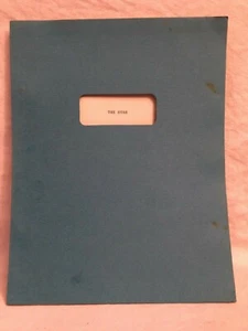 Guy Bolton - The Star - Original Play Script 1976 - George Locke, P G Wodehouse - Imagen 1 de 10