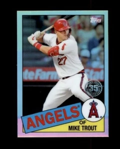  2020 Topps Chrome '85 Topps #85TC1 Mike Trout (ref 108193) - Picture 1 of 1