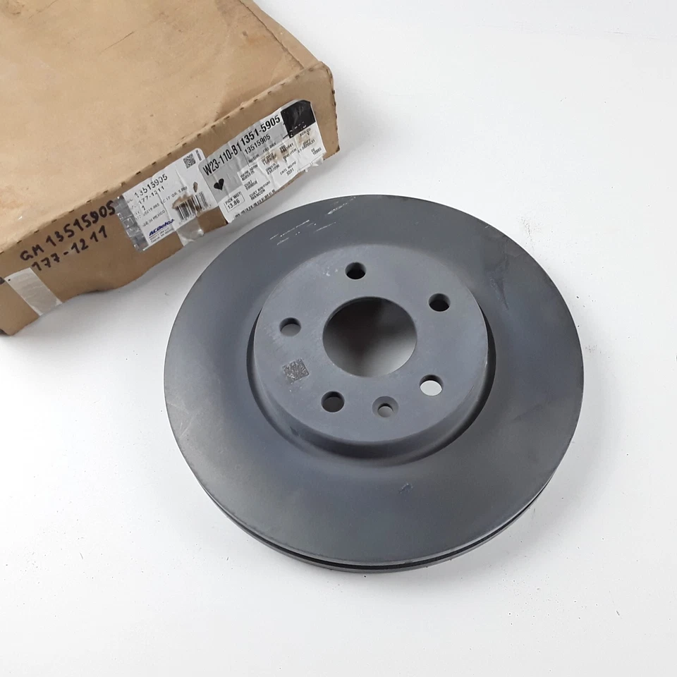 Rotor de freio a disco dianteiro compatível com Chevrolet Cruze parafuso EUV parafuso EV volt (2016-2023) - Imagem 1 de 4