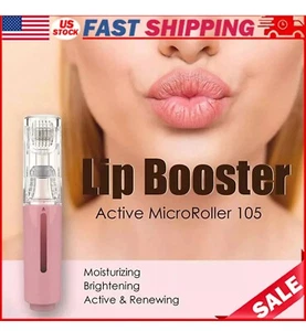 Lip Roller & Lip Booster Derma Roller con Siero Applicatore per Bellezza Dermaroll - Foto 1 di 9