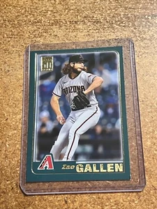 2021 Topps Archives Baseball # 208 Zac Gallen - Picture 1 of 2