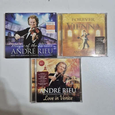 3 x Andre Rieu CD Albums - Love In Venice - Forever Vienna - Magic of the Movies - Image 1 of 4