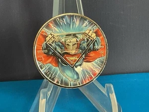 2016 1oz Silver Canadian Maple. “Superman Logo”. Flying. COA in Box. - Picture 1 of 4