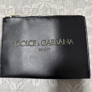 DOLCE & GABBANA Beauty Bag Größe 6,1/2”x9”x 2” Kunstleder - Bild 1 von 10