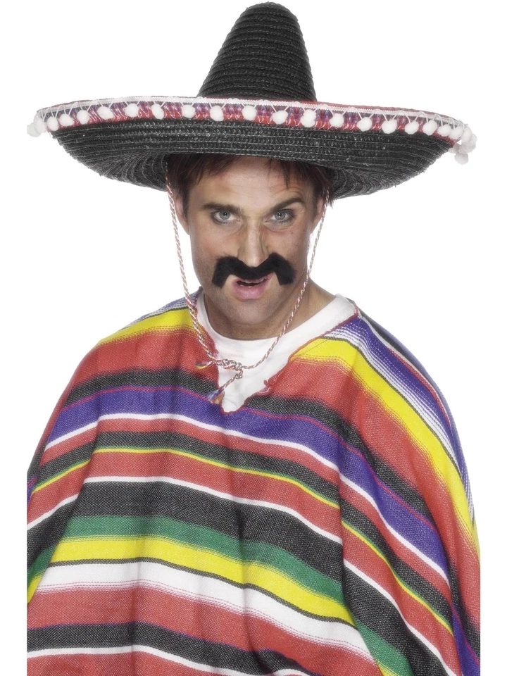 Sombrero Sombrero Sombrero de Paja Disfraz Accesorio Adulto Cinco de Mayo Foto 1 de 1