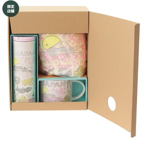 Starbucks Bean There Series Japan 2025 Spring Set with Box Sakura Pink Gray - Picture 1 of 12