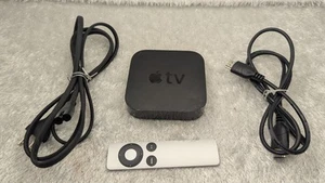 Apple TV 3rd Generation Model A1469 Works! Includes Power Cable, HDMI And Remote - Picture 1 of 13