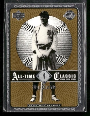 Upper Deck Sweet Spot Classics #4 Ty Cobb 2002 Foto 1 de 2