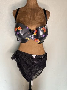 NWT Savage X Fenty Bundle! Bra & Lace Panties. Bra 38DDD & Panties 2X - Picture 1 of 13