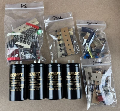 Sansui AU-517 Kit de Reconstrucción Completo Alta Calidad Recapitulación Transistores Relé Foto 1 de 4