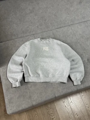 Sudadera gris de gran tamaño rara Alexander Wang .T talla XS para mujer Foto 1 de 4
