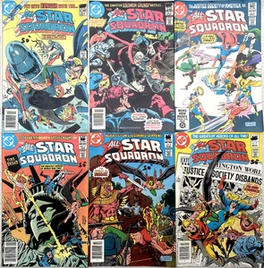 DC Comics All Star Squadron Bulk Job Lot x 6 #2, 3, 4, 5, 6 & 7 1981/82 - Picture 1 of 24