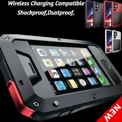 For Samsung Galaxy S25 S24 S23 S22 S21 Ultra S20 Plus Metal Aluminium Case Cover - image 1 of 4