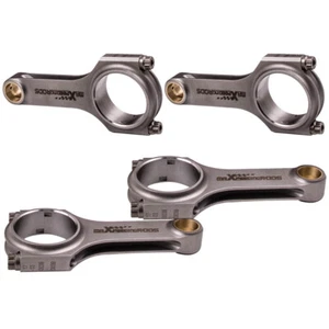 H-Beam Connecting Rods for Honda Acura H23 F22 2.2L 2.3L H23A F22B F22A1 5.571" - Picture 1 of 11