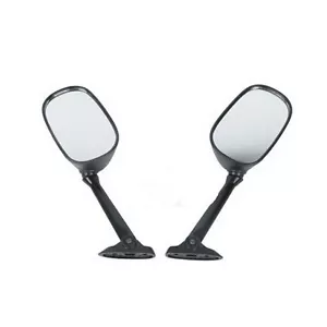 Black Motorcycle Mirrors For Suzuki Bandit 1250S / Katana 650 GSX650F 2008- 2012 - Picture 1 of 5