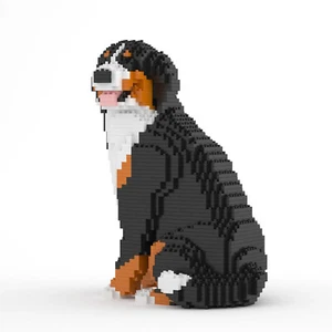 Bloques de construcción JEKCA, kit, Berner Sennenhund, perro Bernese Mountain Dog, 29 cm - Imagen 1 de 4