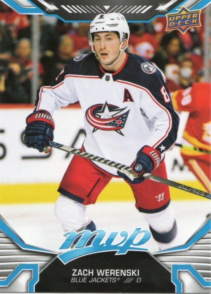2022-23 Upper Deck MVP #146 Zach Werenski Columbus Blue Jackets - Image 1 of 1