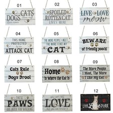 Divertenti regali per gatti per amanti dei gatti regalo per donna arredamento casa segno animale domestico-NUOVO