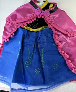 Anna Frozen Dress with Cape 18" Doll Clothes for American Girl Dolls - Picture 1 of 11