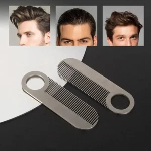 Portable Men's Beard Comb Mustache Care Shaping Tools for Barber - Picture 1 of 6