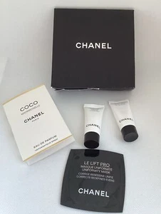 Chanel 4pcs Gift Set Le Lift Pro Mask, Concentrate & Cream,Coco Mademoiselle EDP - Picture 1 of 7
