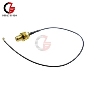 2 pièces Mini Pci U.Fl vers RP-SMA antenne routeur mod kit connecteur Wifi câble Pigtail - Photo 1/7