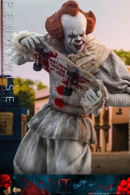 HT HotToys MMS555 It: Chapter Two Pennywise 1:6 Action Figure Model 12" Toys - Image 1 of 4