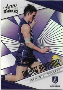 2019 Select Dominance Holofoil Parallel (HP67) Andrew BRAYSHAW Fremantle 281/350 - Picture 1 of 1