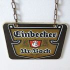 EINBECKER UR-BOCK = Altes Zapfhahn Schild Einbeck um 1975 PERFEKT Bier Brauerei