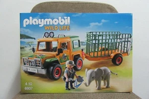 Playmobil - Animales Jungla - Jeep Remolque Safari Vehiculo - 6937 - NUEVO OVP - Imagen 1 de 2