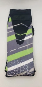 NIKE CUSTOM DRI-FIT SEATTLE SEAHAWKS SOCKS SIZE LARGE CREW FOOTBALL RARE - Picture 1 of 2