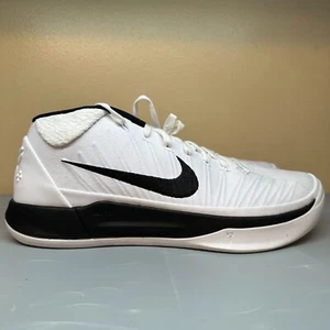 Nike Kobe AD PE Mid Promo White Black Basketball Shoes (942521-101) Size 11 - Picture 1 of 11