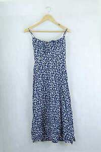 White Valentyne Blue Daisy Dress 8 by Reluv Clothing